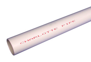 PVC040101000HC PP 4015 1 In x 5 Ft Schedule 40 PVC Pipe