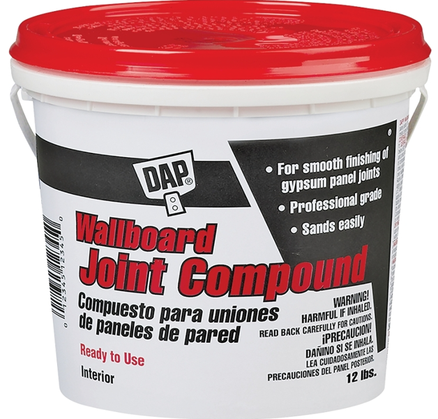 DAP INC 10102 Wallboard Joint Compound 1 Gal Paste Musty 1.8 Specific Gravity