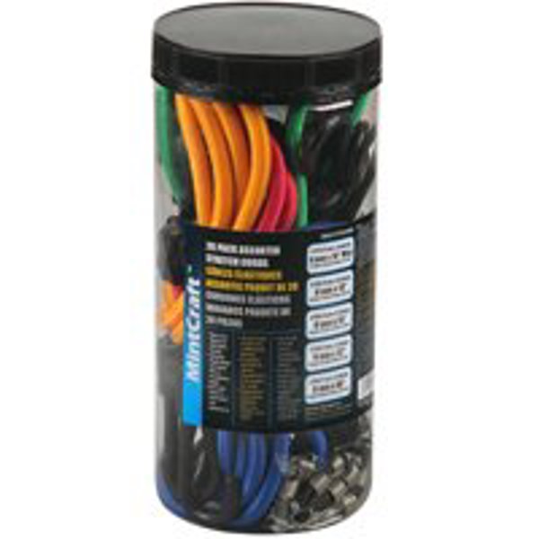 ProSource FH64030 Heavy Duty Cord Stretch 20 Piece with Hooks