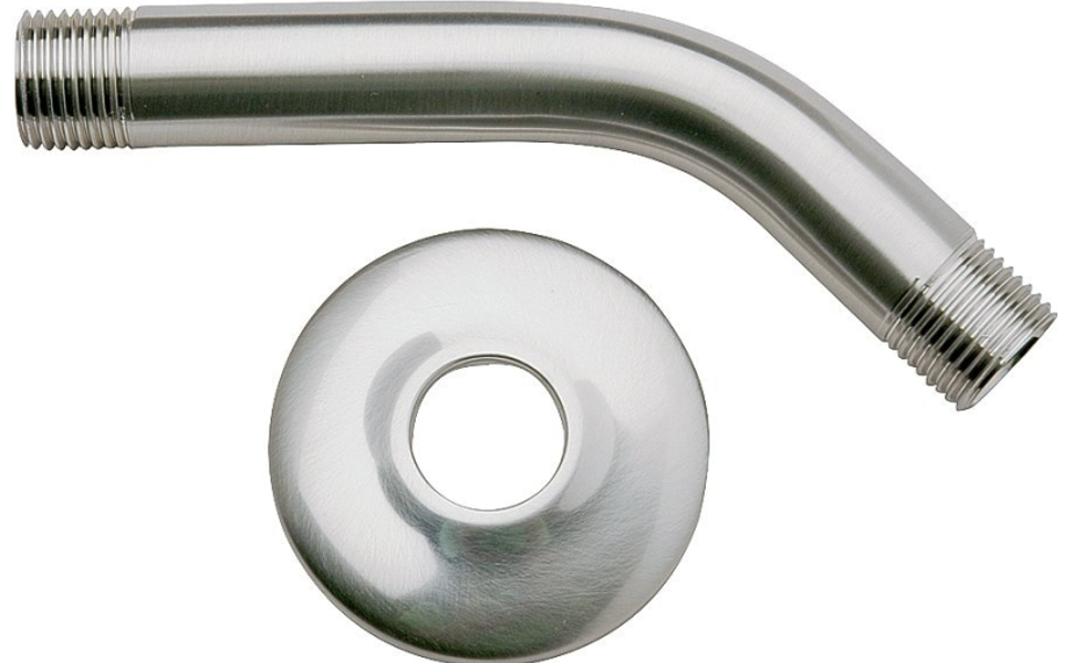 Plumb Pak PP825-10 Shower Arm 1/2 In X 6 In Chrome