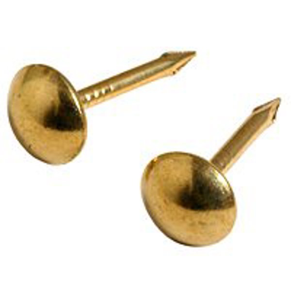 Hillman Group 3750457136 Brass Roundhead Nail Brass