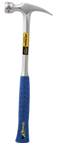 Estwing MFG CO E3-22SM Framing Hammer 22 Oz Head 16 In Overall Length Rip Claw Milled Steel