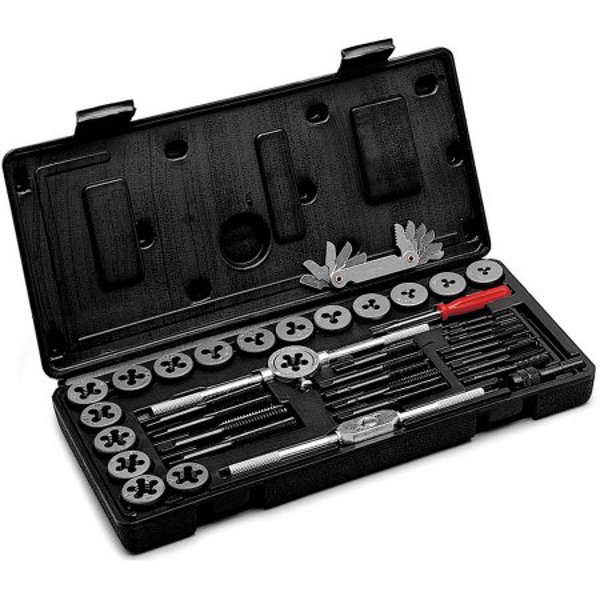 Performance Tools W4001DB Tap and Die Set 40 Pc SAE
