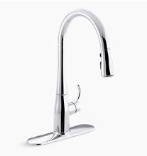 596-CP Pulldown Kitchen Faucet