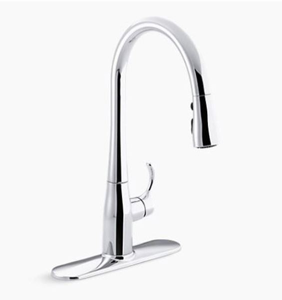 Kohler 596-CP Kitchen Faucet  Pulldown