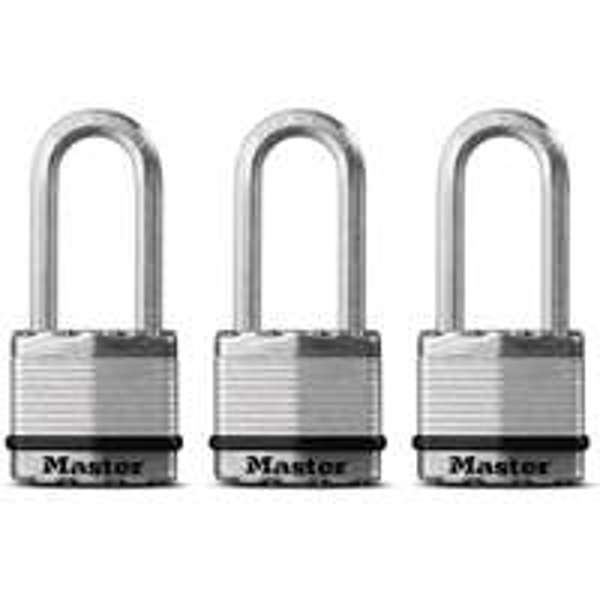 Master Lock M1XTRILH Magnum Padlock 1-3/4 In Stainless Steel
