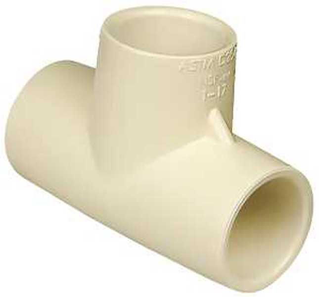 NIBCO INC T00160D CPVC Pipe Tee 1/2 In Schedule 40