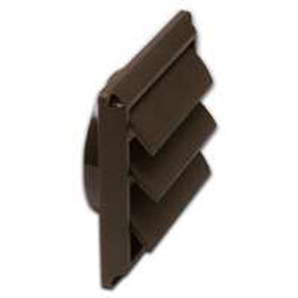 Lambro Industries 2677B Louvered Dryer Vent Face Plate