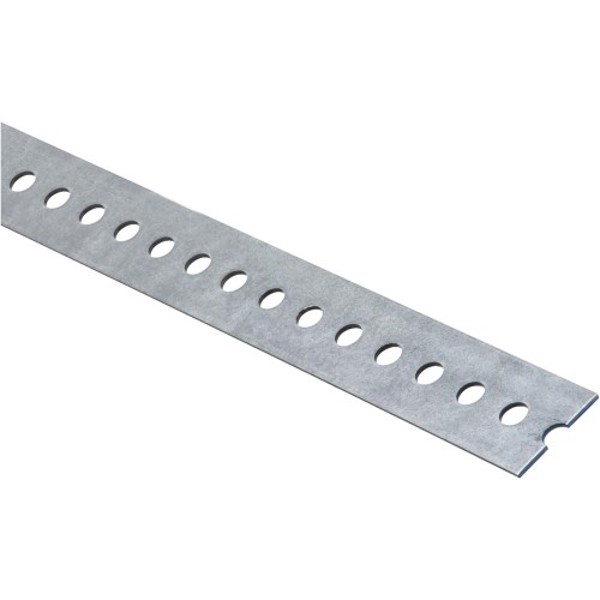 National Hardware N180125 Galvanized Steel Flat Bar 1-3/8 In x 3 In G60 Grade Blue