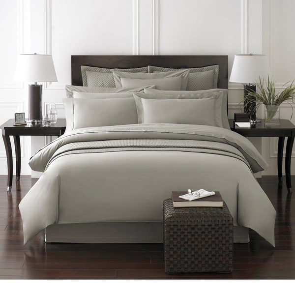 Kassatex BMB-KDV-W Duvet Cover King Bamboo White