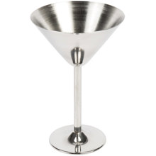 MCSS10 10 Oz Stainless Steel Martini Cup