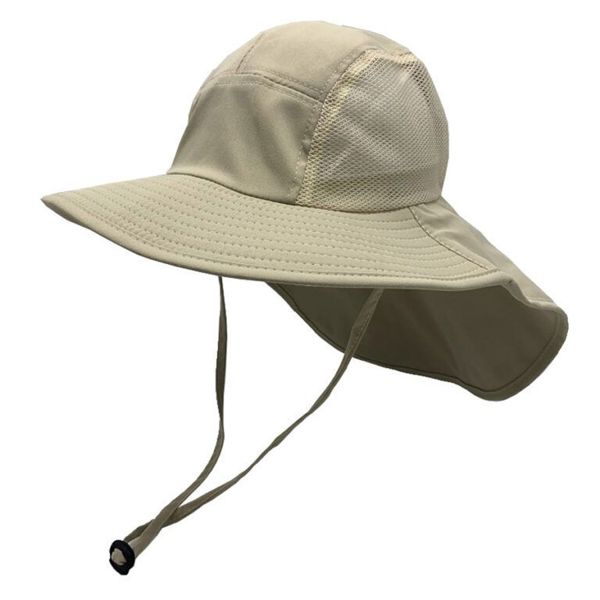 Hardware Mercantile Intl 7210 Adjustable Khaki Mesh Flap Cap Khaki