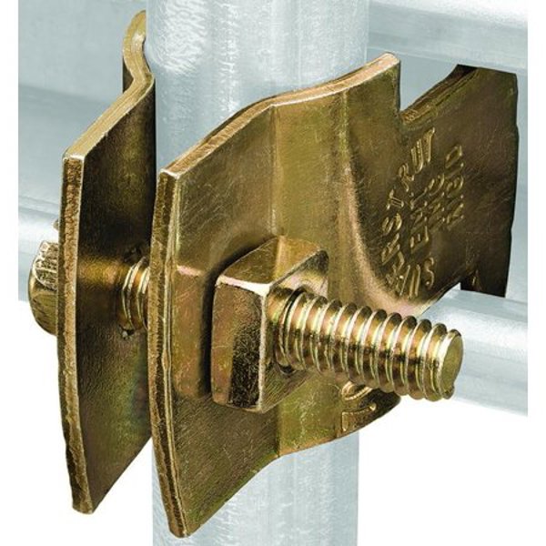 Thomas & Betts Z7031-25 Steel Pipe Clamp 1 In Gold Galvanized