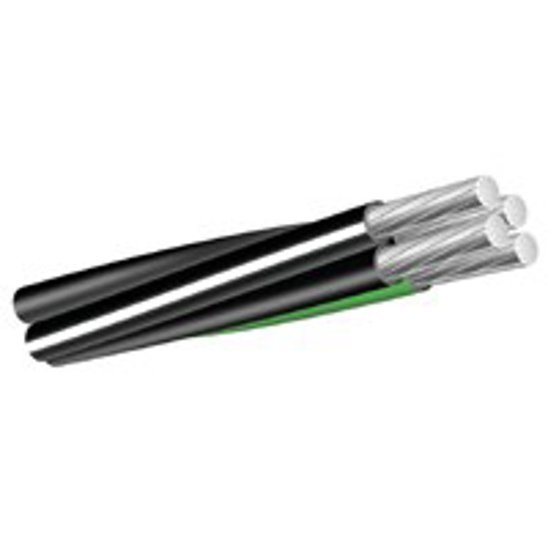 Southwire Company EW419BLK-FT Black #4 THHN Wire 1000 Ft 600V 19 Strand