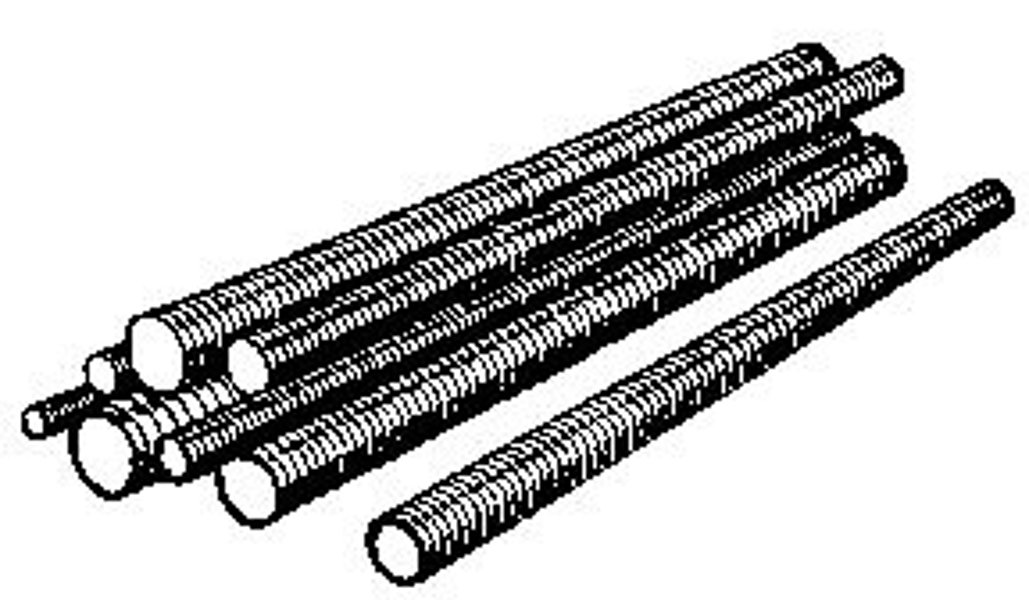 Hillman Group 11549 Allthread 5/16-18x3 Ft Stainless Steel