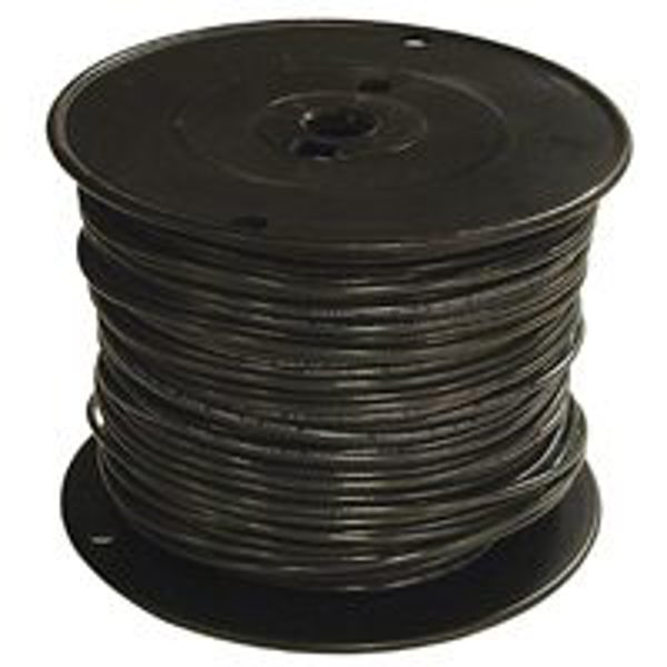 Southwire Company EW1419BLK-FT Black Wire #14 AWG 1 Conductor 500 Feet Per Roll