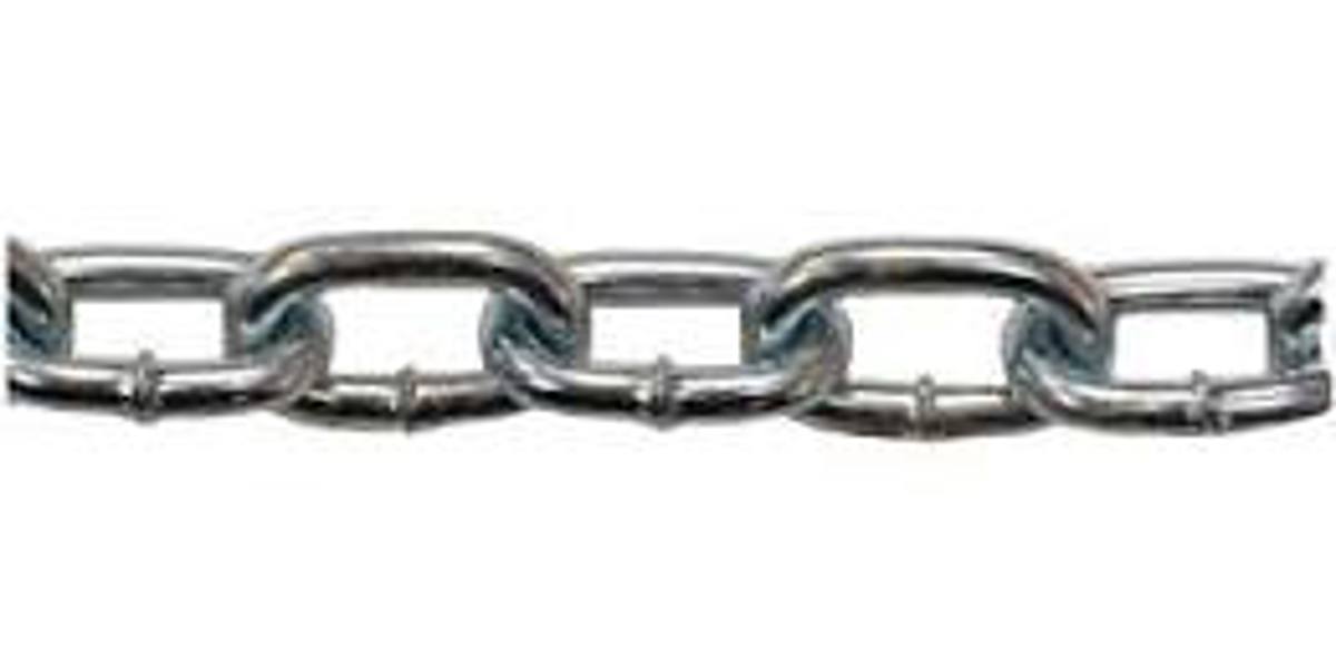 King Treasure Distribution MIAMI CHG516550C Chain 5/16 In 550 Ft Galvanized 550 Ft Per Barrel
