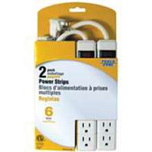 OR7000X2 CORD STRIP 18IN 2PK 6 OUTLET