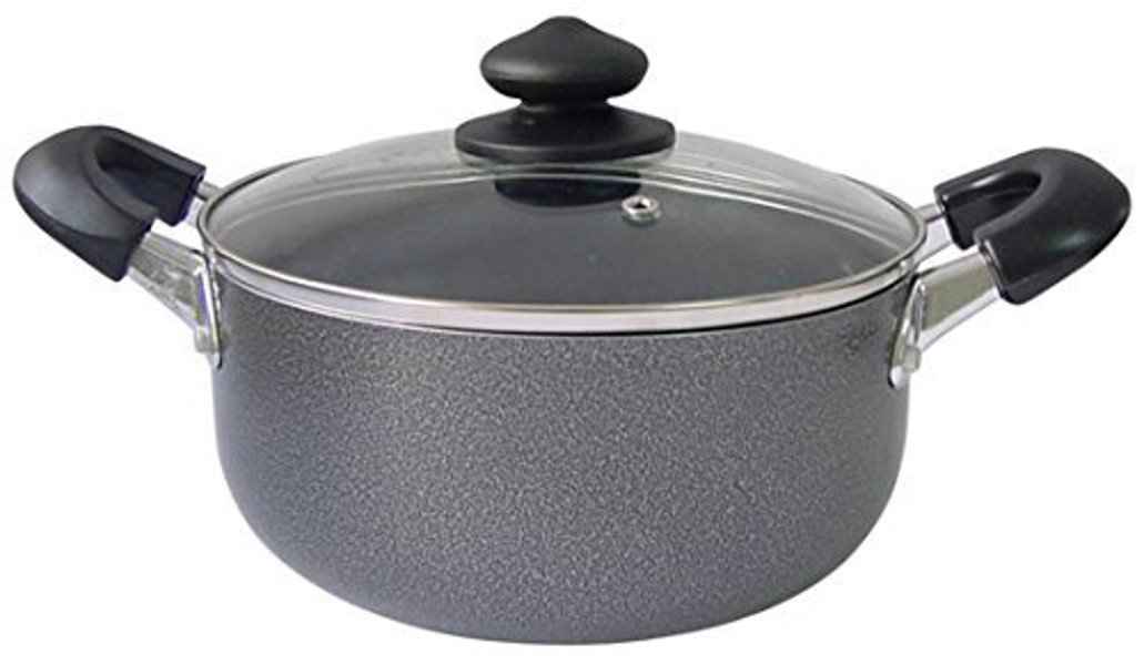 MBR Industries BC-40634 Dutch Oven 5.22 Qt Speckled Non-Stick