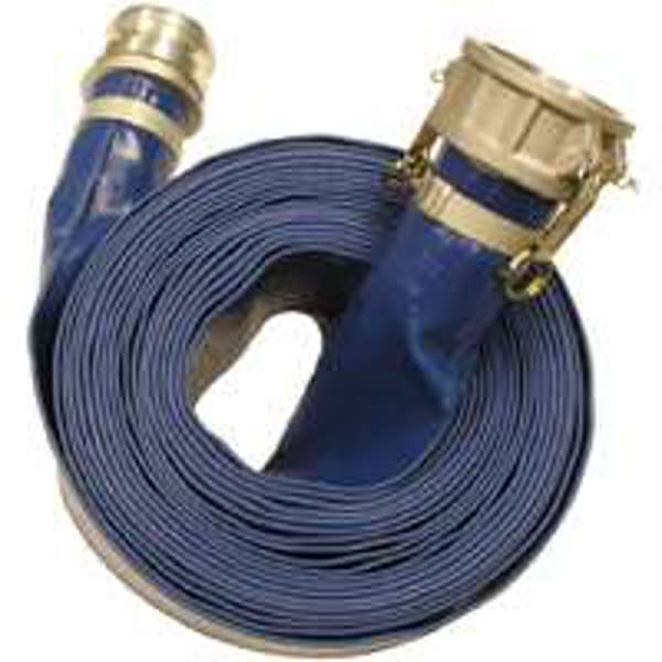 Abbott Rubber 1147-3000-50-CE Hose Discharge Pump 3 In x 50 Ft Cam Lock Quick-Connect Male x Female