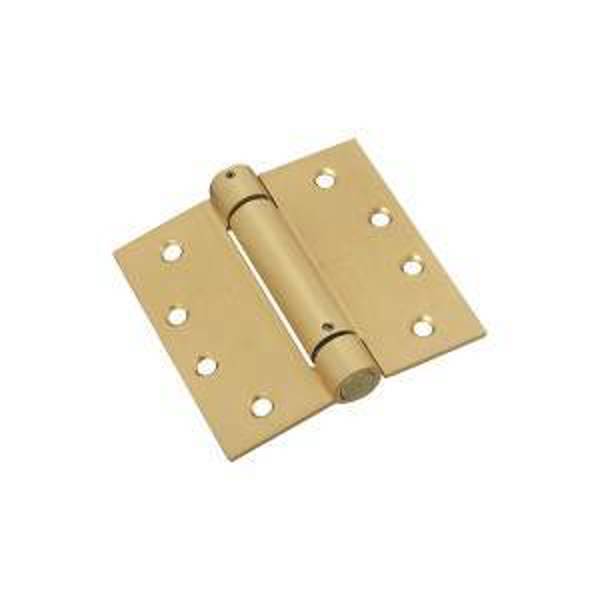 National Hardware N184-572 Spring Hinge 4 In Steel 37 Lb Brass