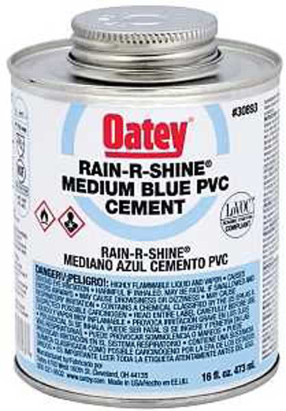 Oatey 30893 Rain-R-Shine Cement 16 Oz