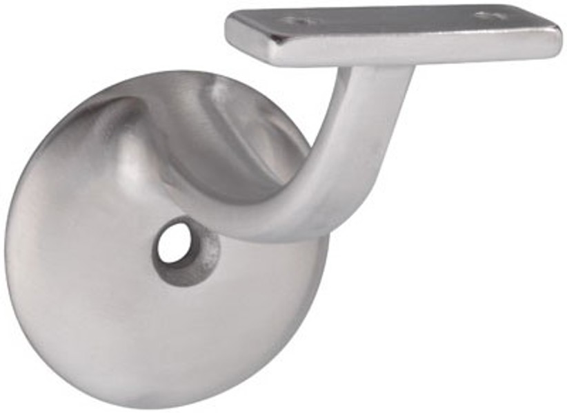 National Hardware N348-961 Heavy Duty Handrail Bracket Single Hole Round Stainless Steel