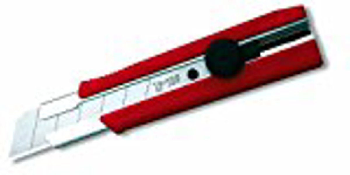 Tajima LC-650 Utility Knife with 1 In 7PT Blade Hard Dial Lock