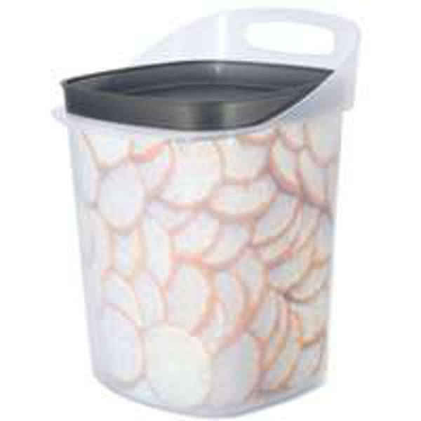 Rubbermaid 1776473 Food Canister 21 Cup Capacity Airtight Seal Clear Plastic BPA Free