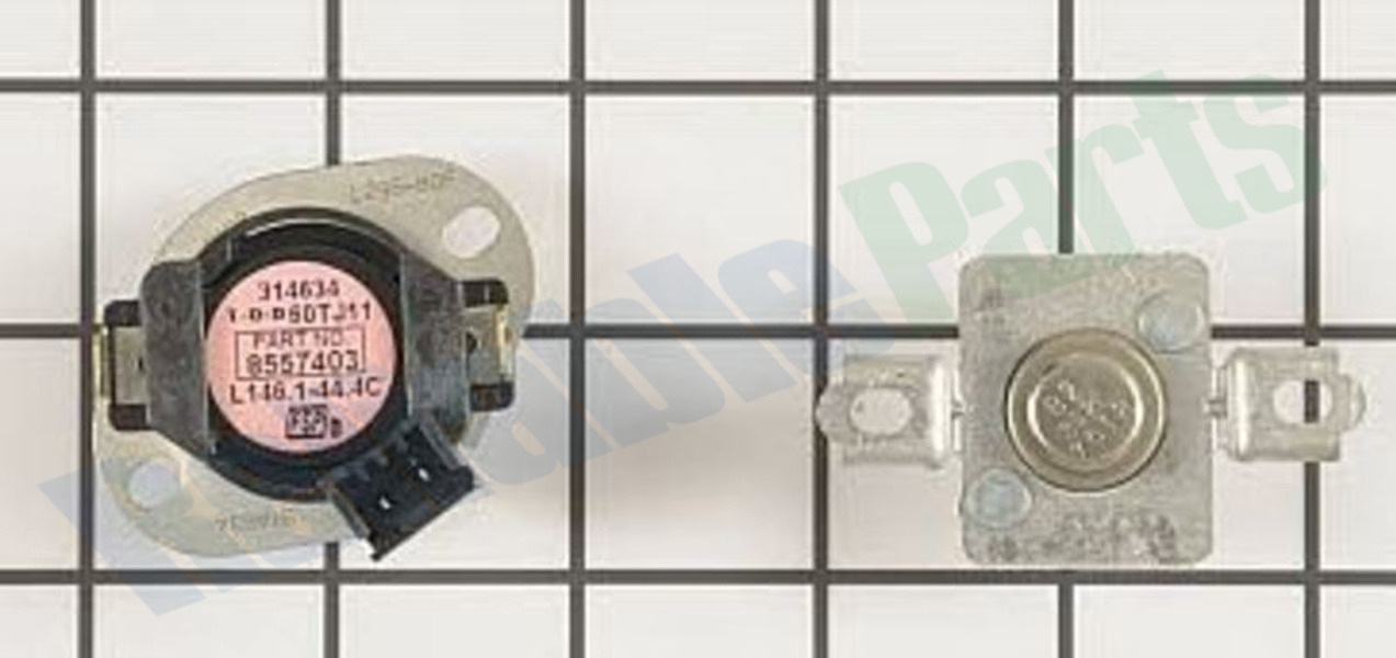 Whirlpool WP280148 Thermal Cutoff Kit 352F for Dryers