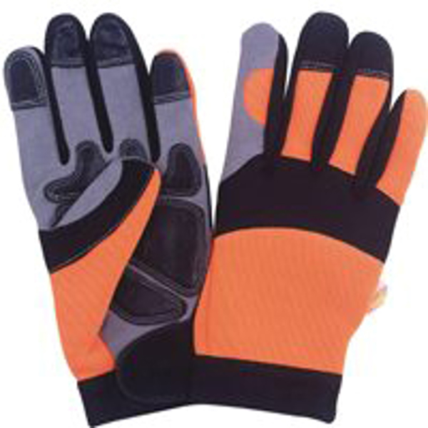 Diamondback BLT-7621-M Safety Glove Medium Orange Microfiber Spandex