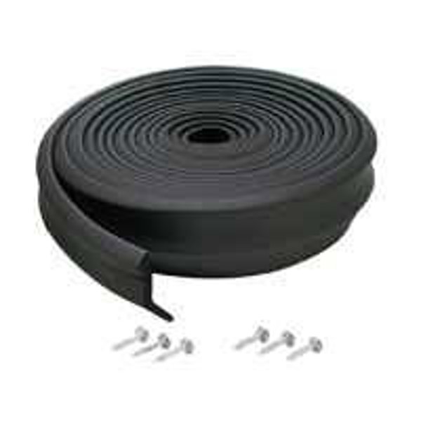M-D Building Products 03749 Garage Door Bottom 16 Ft Black