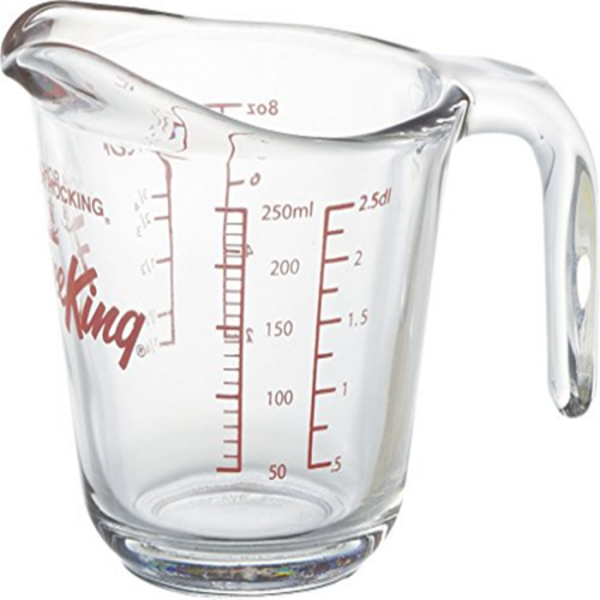 Anchor Hocking H498/2618L13 Glass Measuring Cup 16 Oz