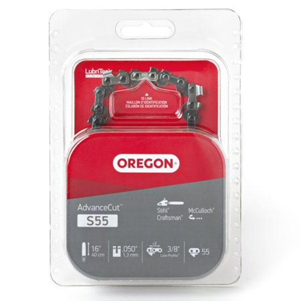Oregon Cutting Systems S55 Chain Saw Chain 3/8 X 16 Premium Replacement