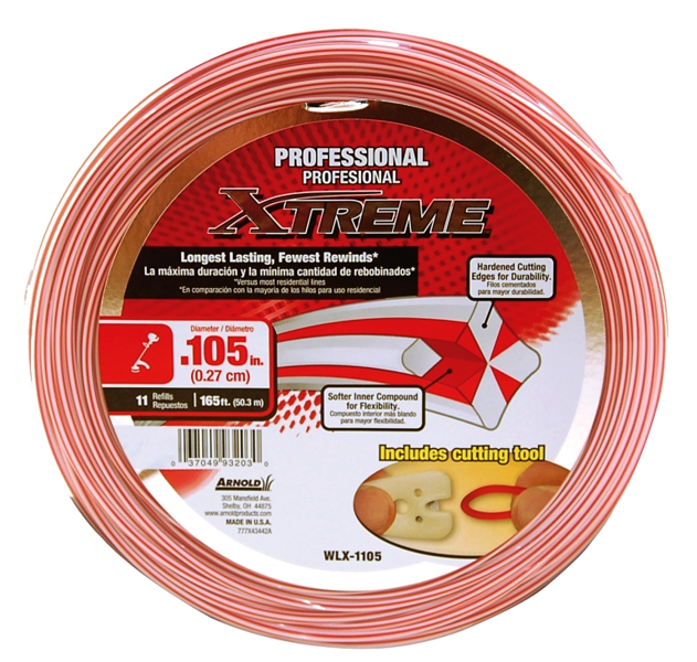 Arnold Corp WLX-1105 Trimmer Accessories 165 Ft .105 In