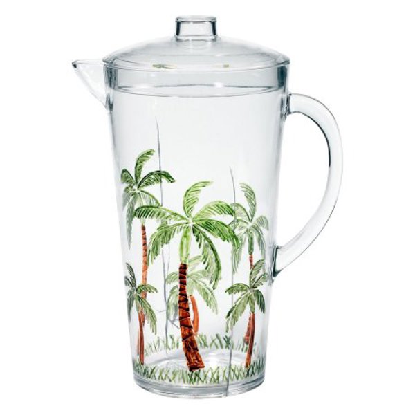 Merritt International 25440 Pitcher 2.5 Qt Capacity Palm Breeze Plastic