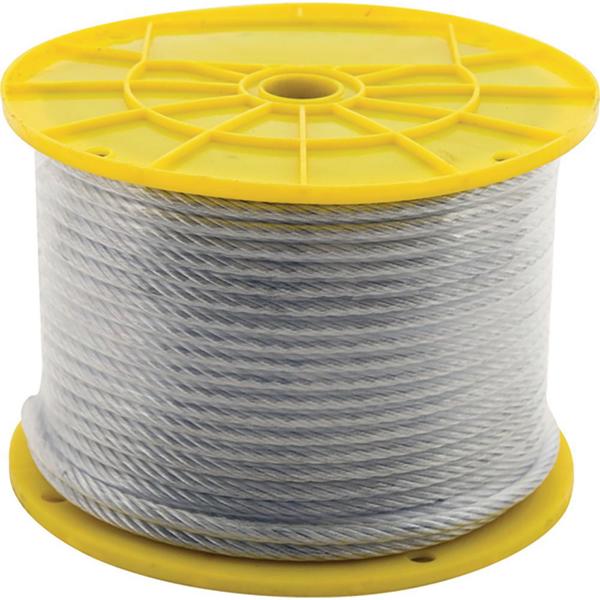 MIBRO 500082 Aircraft Cable 7 In 7/16 In Galvanized