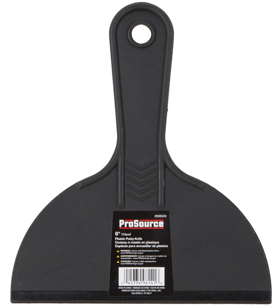 ProSource JL-PS063L Plastic Putty Knife 6x6 In