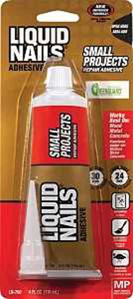 Liquid Nails LN-700 Construction Adhesive 4 Oz Squeeze Tube