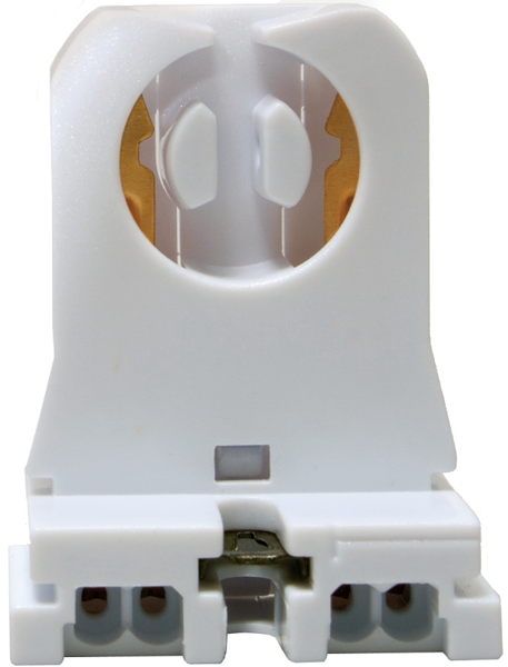 EATON-COOPER WIRING 2510W-BOX Short Fluorescent Lamp Holder White 1.25 In x 1.67 In