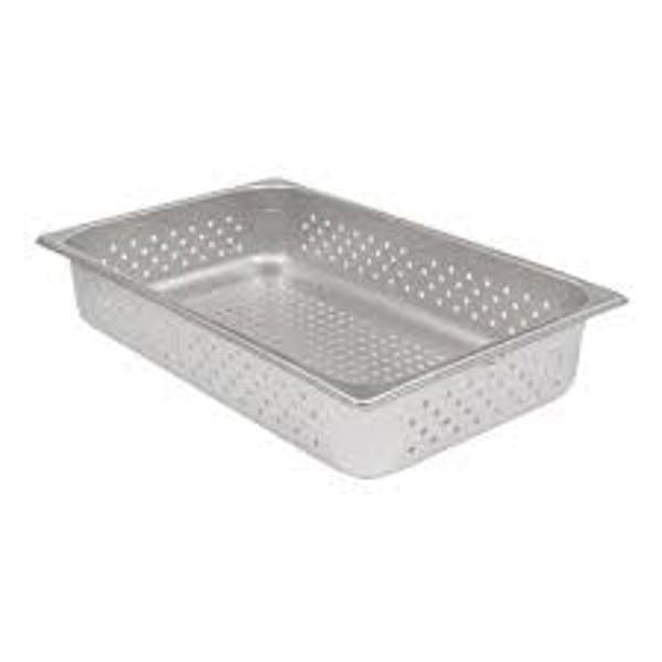 BROWNE FOODSERVICE 22114 Pan 4 Inch Deep Perforated