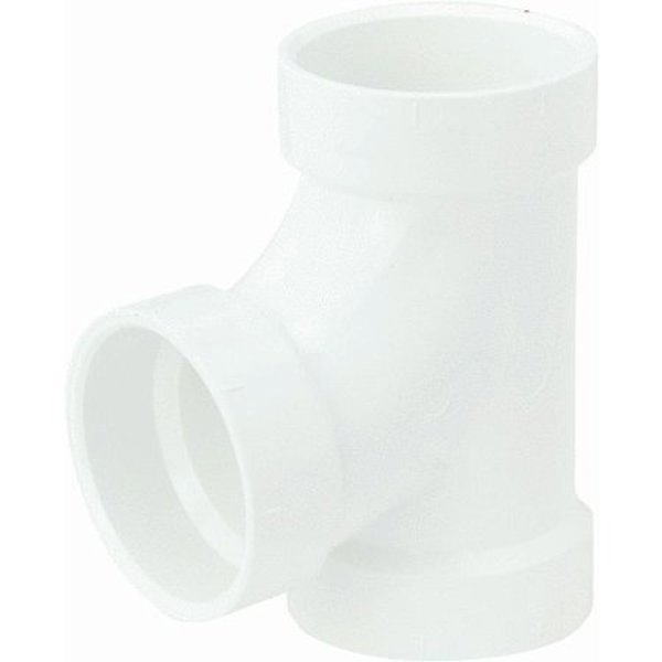 Genova Products 71114 Sanitary Tee 1/4 In PVC Pipe Fitting