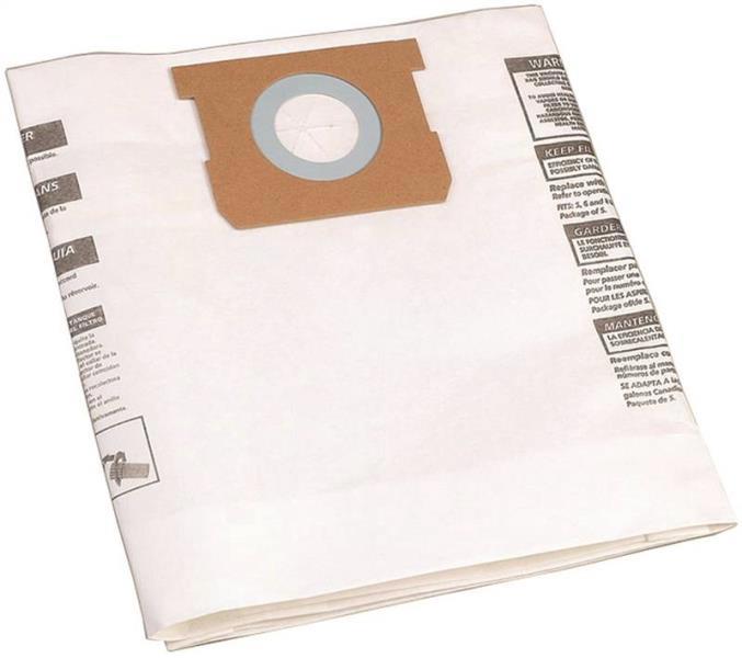 Shop Vac 9066733 Disposable Filter Bag for Portable Dry Vacuum