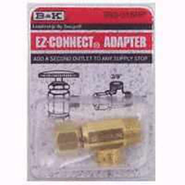 B&K Industries 993-015NL Supply Stop 3/8X1/4 Compression Brass Ext Tee