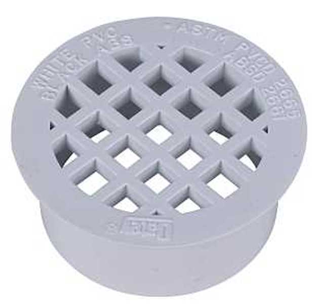 Oatey 43561 Floor Drain 2 In PVC Snap In Solvent Weld