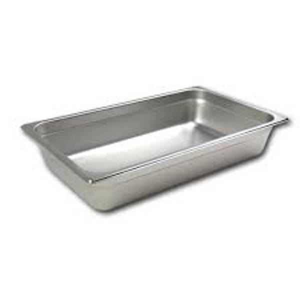 Browne Foodservice 22004 Full Size Anti Jam Pan 4 In Deep