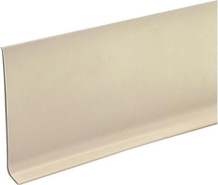 M-D BUILDING PRODUCTS 75481 Baseboard Vinyl Wallbase 120 In 4 In Almond