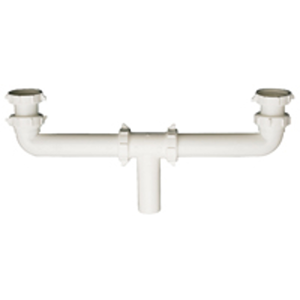 Plumb Pak PP20930 Slip Waste Outlet 1-1/2 In X 16 In Plastic White