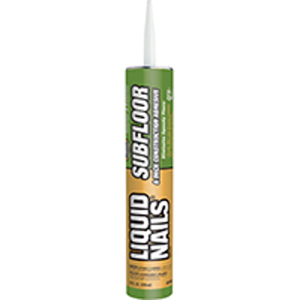 Liquid Nails LNP-602 Subfloor Adhesive 28 Oz Construction Light Tan
