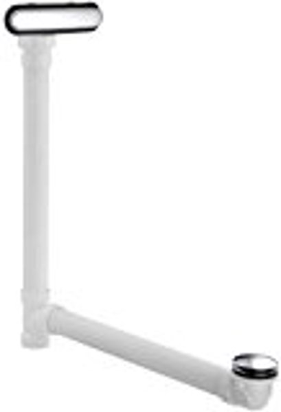 Kohler 7272-CP Clearflo Overflow Slot Slotted Bath Drain Polished Chrome Clear